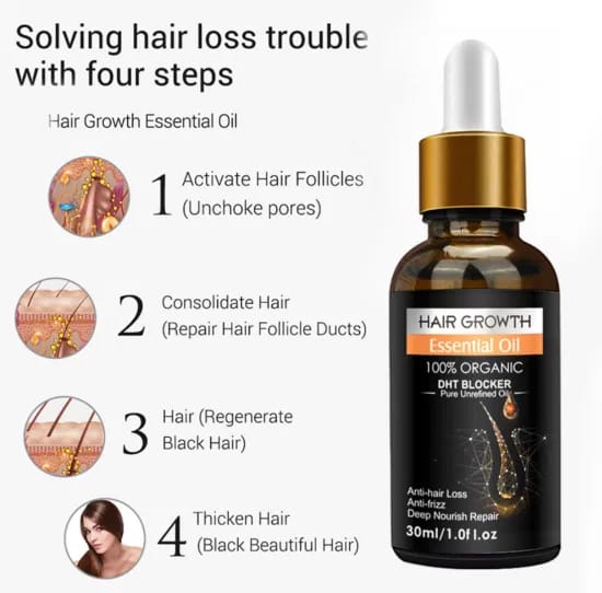 Ginger Hair Care Growth Serum Deep Nourish Repair Prevent Thinning Hair Dry Frizzy Essence Anti Hair Loss Essential Oil