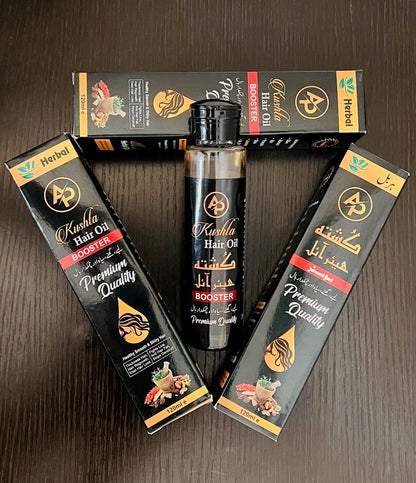 Asli Pak Kushta Hair Oil - 100% Herbal & Organic (PCSIR Certified)